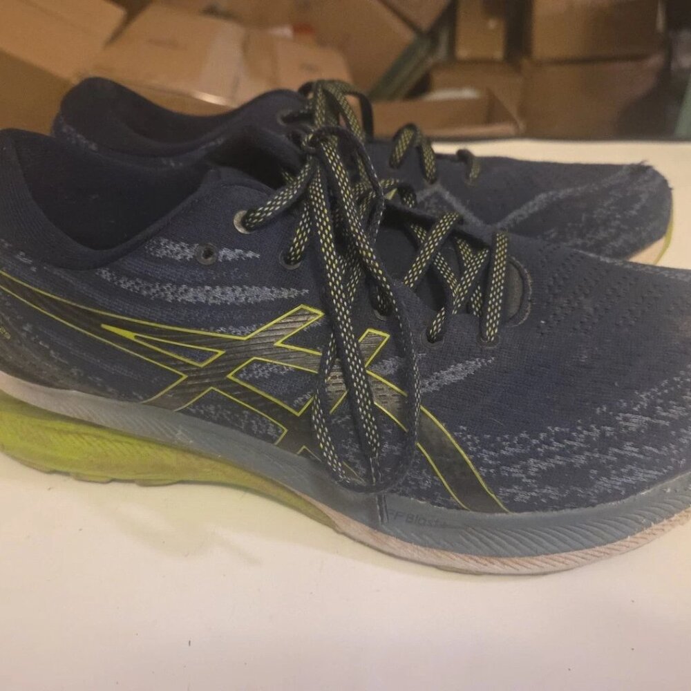 ASICS Gel Kayano 29 Midnight Lime Zest Men Size 11 1011B440 Running Gym Shoes